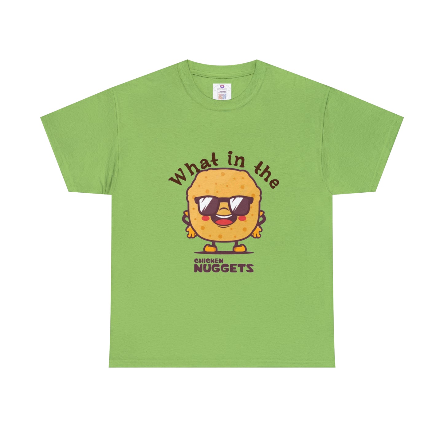 Unisex Heavy Cotton Tee - What in the chicken nugget