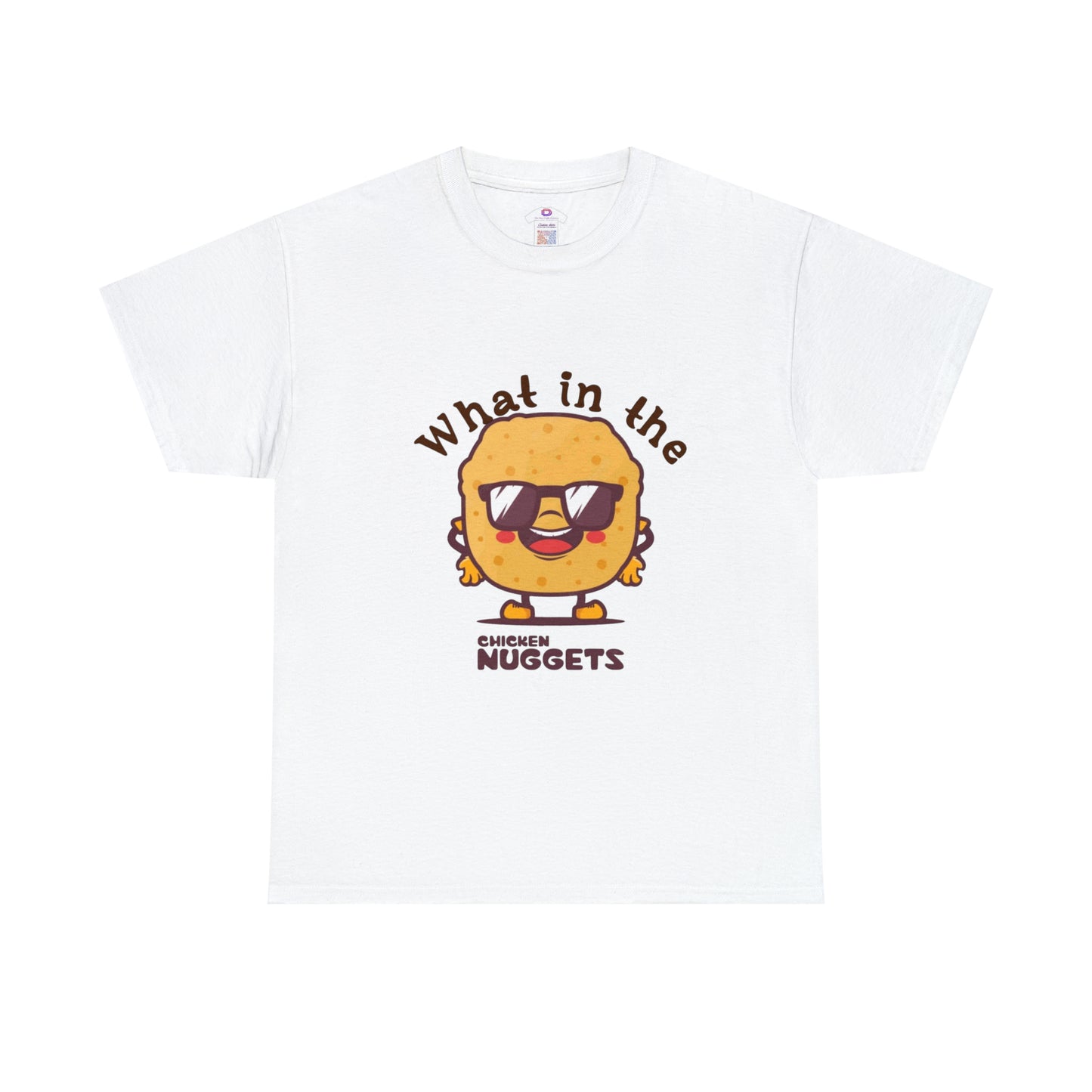 Unisex Heavy Cotton Tee - What in the chicken nugget